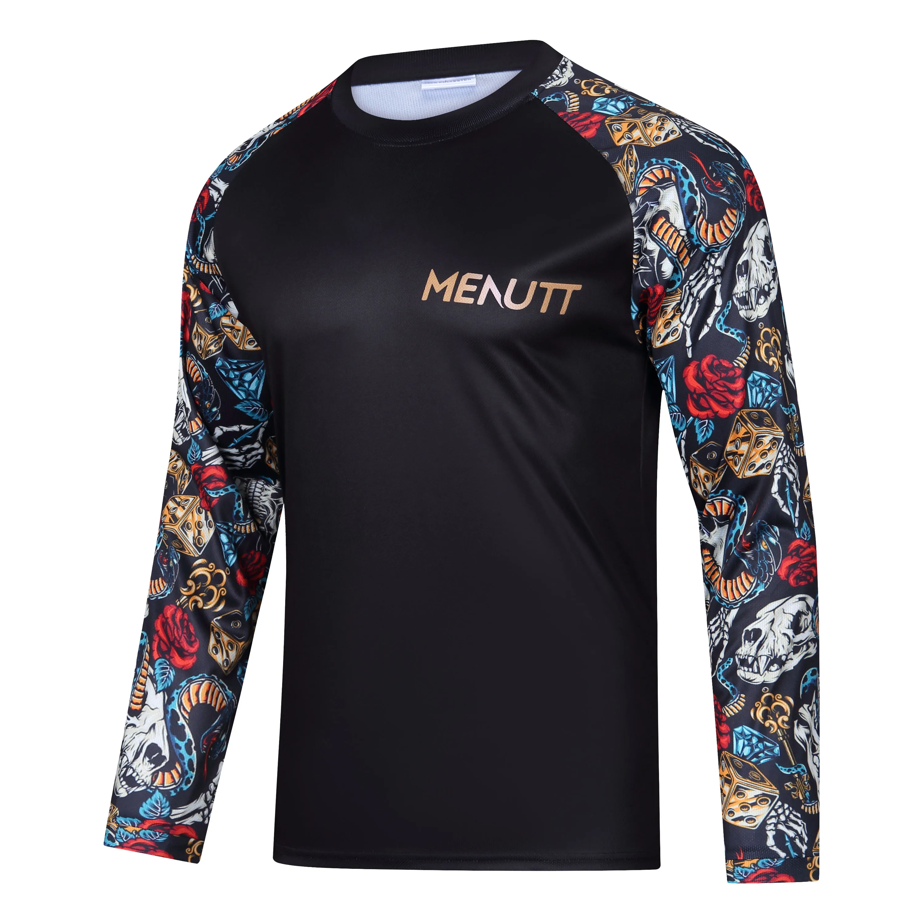 

Professional Custom Men Downhill Cycling Jersey Mountain Bike Shirt Off-road Motorcycle Riding Wear Racing Motorcycle Sportswear, Customized color