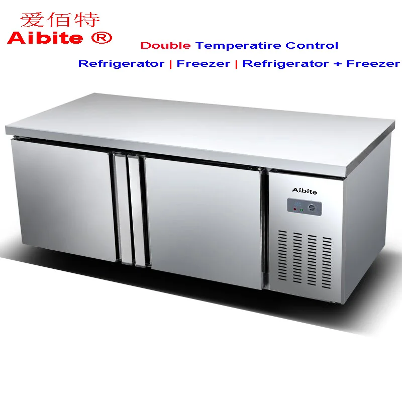 stainless steel commercial work top refrigerator /work bench fridge/ commercial refrigerator