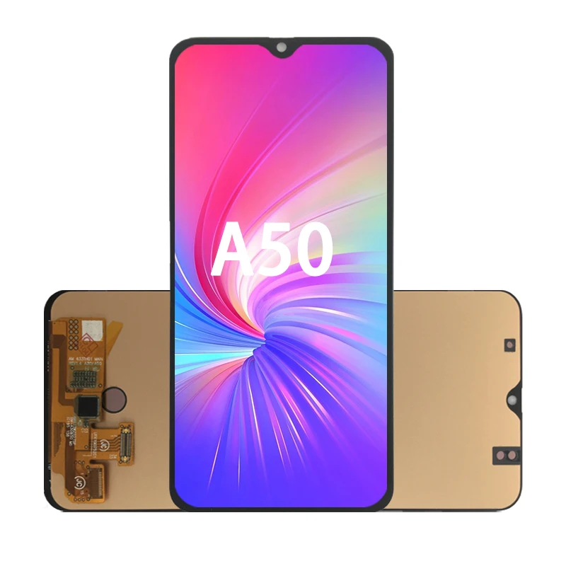 

ecran for samsung galaxy a50 lcd for samsung a50 original quality lcd oled for samsung a505 modulo a50 oled, Black