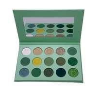 

Hot sell cardboard longlasting luxury 15 color eyeshadow make your own brand eyeshadow palette