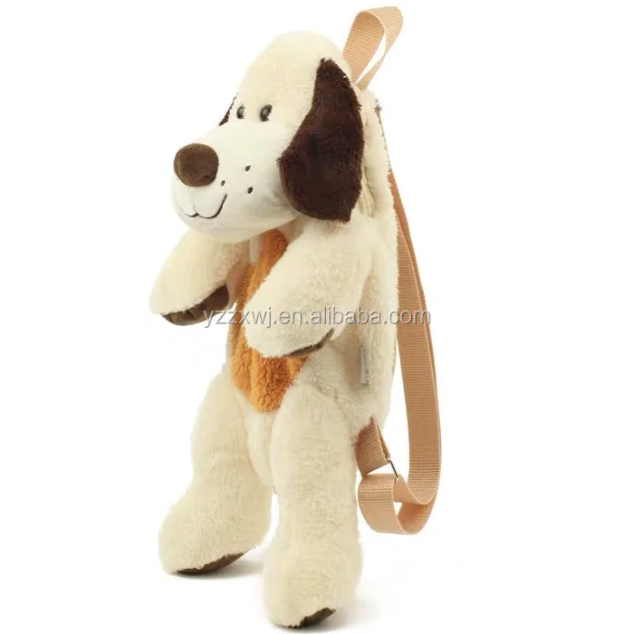 Free Sample Stuffed Animal Kids Teddy Bear Backpack Plush Toy Plush