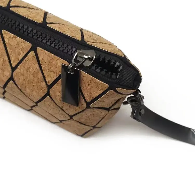 2020 Latest Design Cork Fabric Made Lady Dinner Clutch Bag Cork Handbag