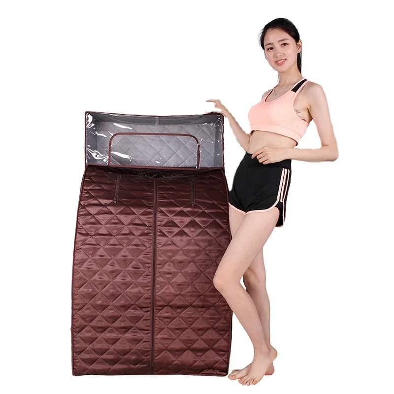 

Mini Portable Home Steam Sauna Tent Slimming Full Body Detox Therapy spa Portable Steam Sauna
