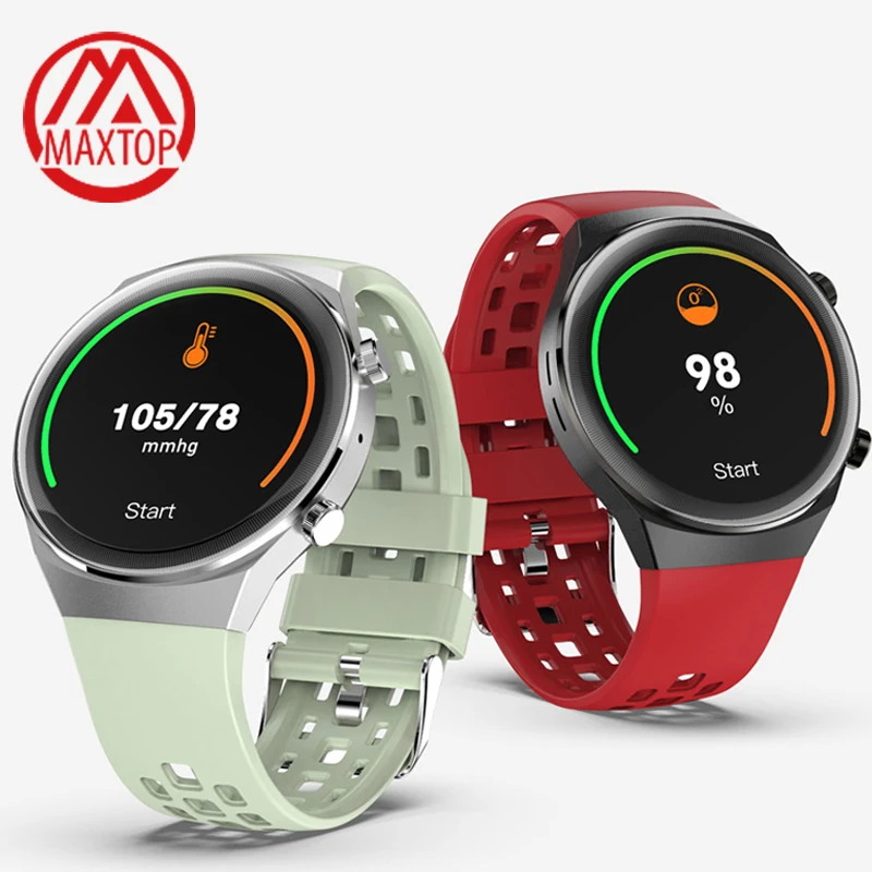 

Maxtop Hot Selling Blood Pressure Monitor Ip67 Waterproof Smartwatch Fitness Tracker Smart Watch For Android IOS, Black ,siliver ,green ,ged