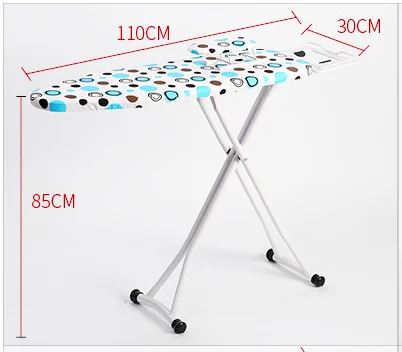 

Hotel Compact Ironing Board Height Adjustable Folding Iron Rack Hotel Laundry Supplies Ironing Board