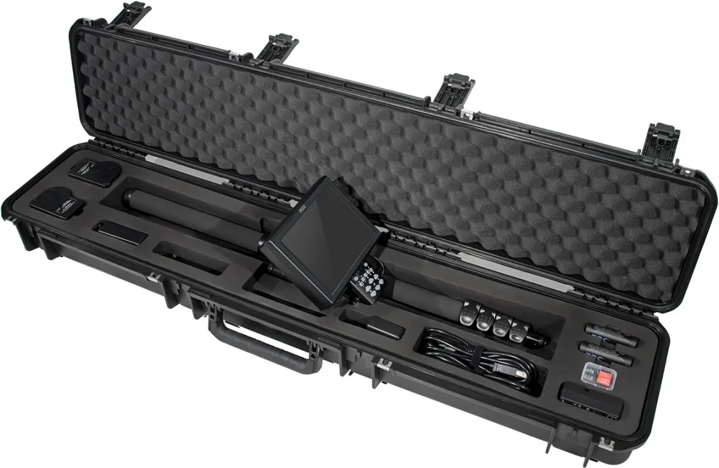 Hunting Rifle Scope Fit Air Gun Carrying Hard Case With Custom Foam