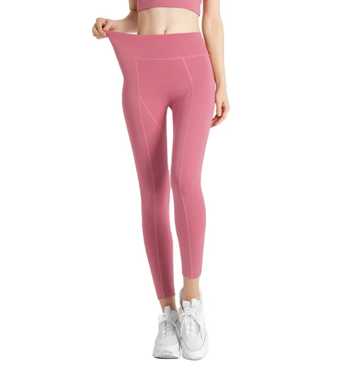 

Wholesale Yoga Wear Ladies Woman leggings Yoga Pants Korea Sexy Seamless High Waist Fitness, Customized colors