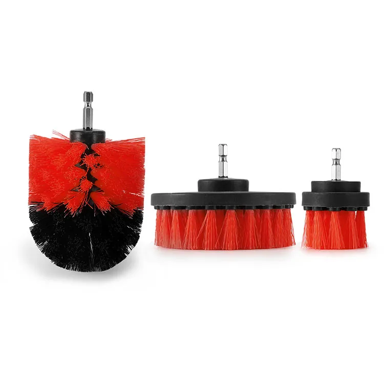 

3pcs/set Drill Brush Power Scrubber Drill Brush Power Bathtub Tile Grout Cleaning Brush