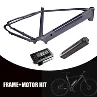 

integrated battery electric bicycle frame 2019 waterproof material ebike frame fit for Bafang G510 AQL MT1000 mid motor