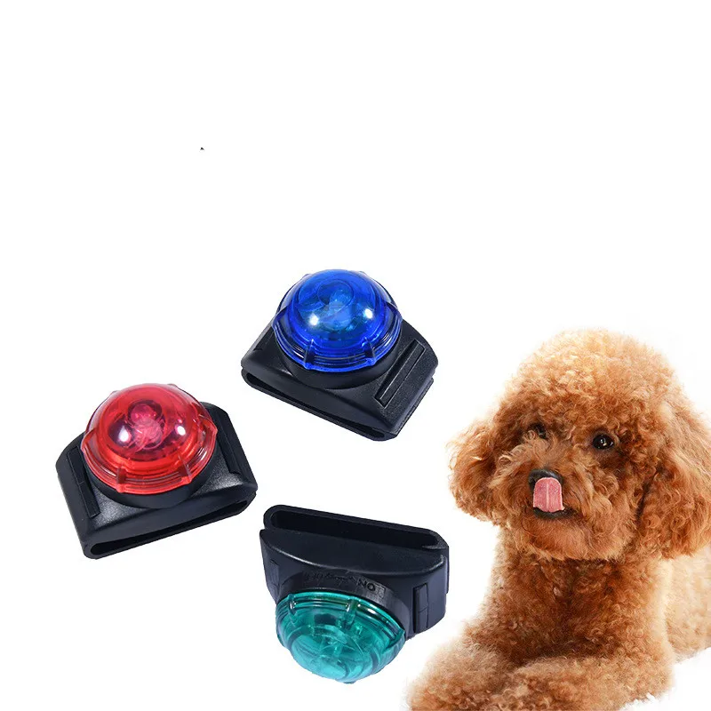 

Waterproof Plastic Dog Pet Cat Hund Light Travel Collar LED Pendant Glow Accesorios Supplies De Perro Productos Para Mascotas, Multiple