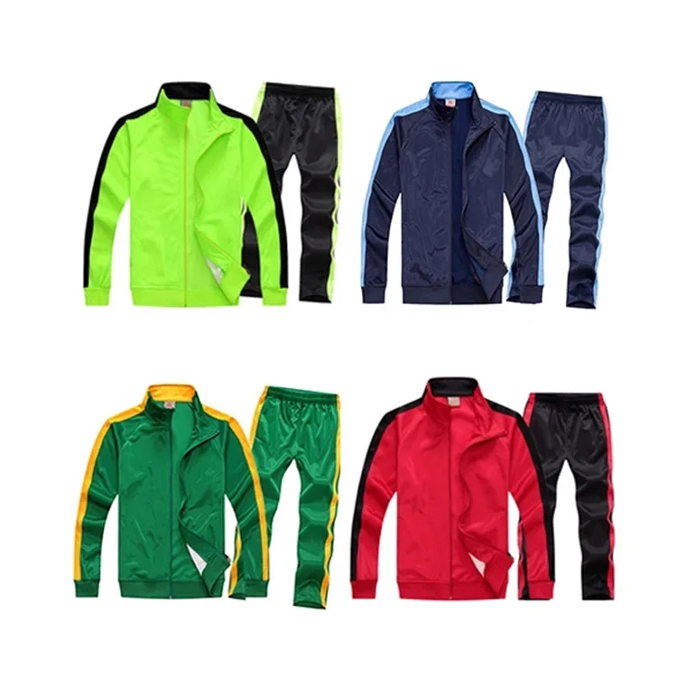 

Oem New Kids Polyester Sport Tracksuit Men Sportswear Custom Design Sports Wear Manufacturers, Blue,green,ming blue,orange,apple green,black,red,yellow,light blue