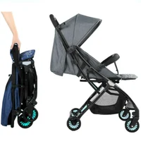 

High Quality Light Pram Cheap Manufacturer Baby Carriage Stroller, Luxury Compact Folding Stroller