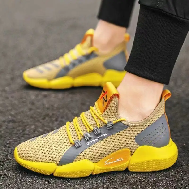 

Trend latest design boys mesh fabric New Casual All-match mens sports fitness walking shoes, 3 colors to choose