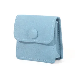 Wholesale microfiber suede bag bolsa de joyeria custom logo gift jewellery jewelry pouch