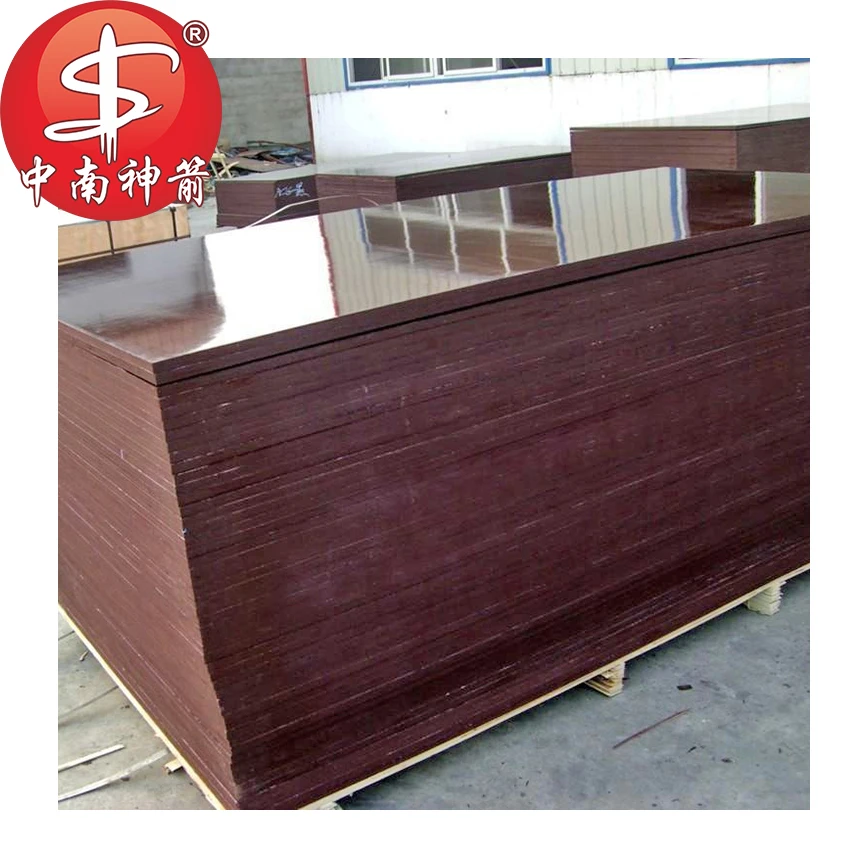 
Hot Pressing Laminated Plywood/ Film Faced Plywood 18mm For Concrete Formwork 