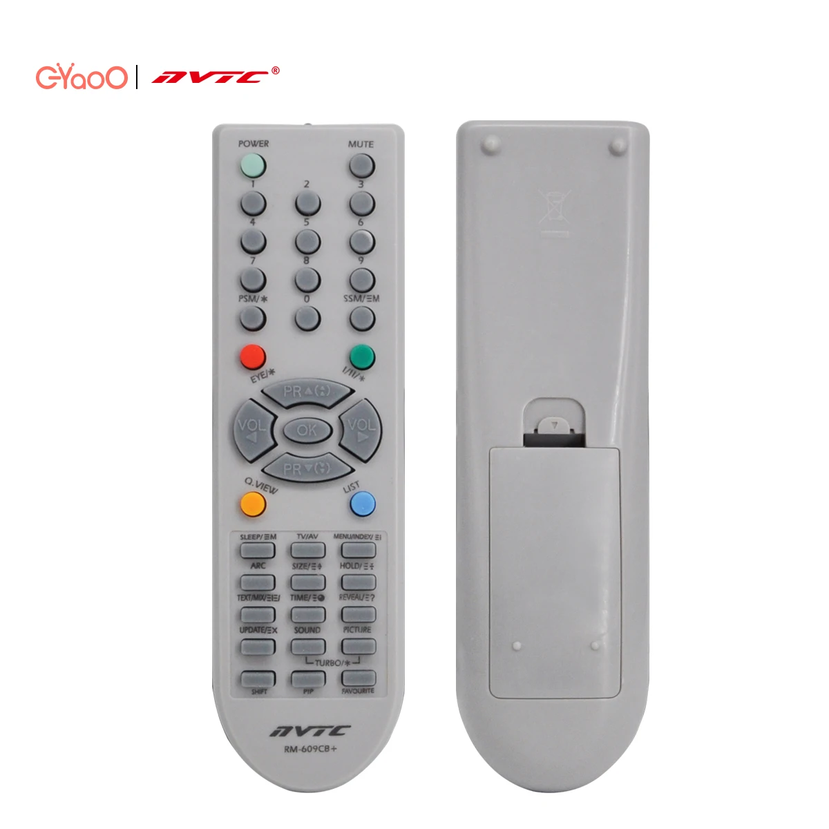

NVTC RM-609CB Old TV Universal Remote Control Wireless Infrared Remote Control For CRT TV