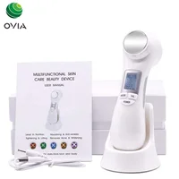 

Best Home Use RF Skin Tightening Face Lifting Machine Hot Cold Facial Hammer Ion Lead-in Skin Care Beauty Device