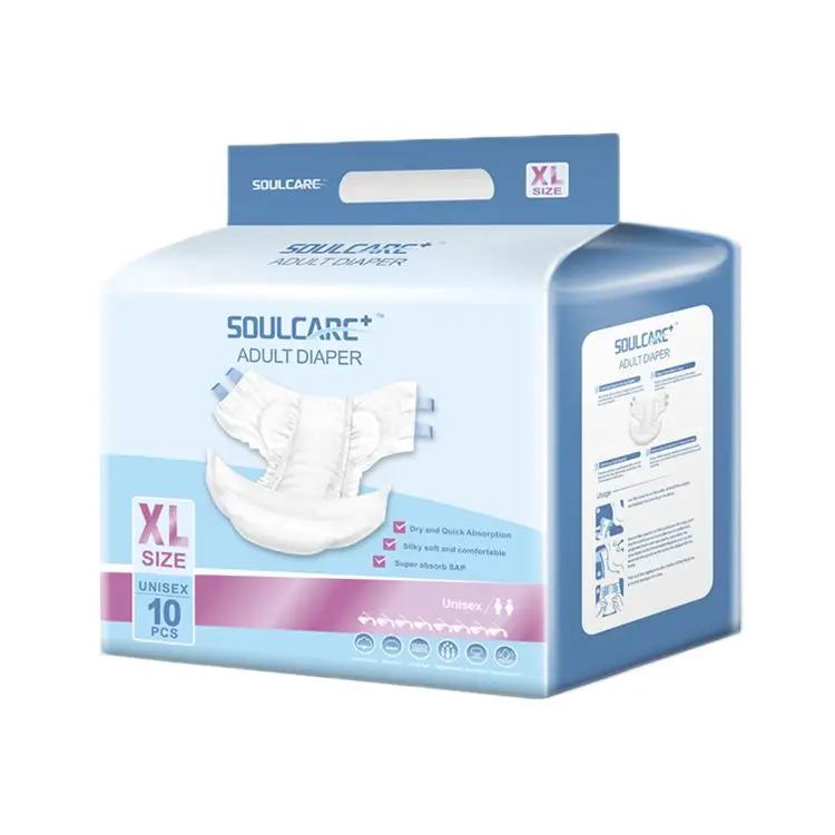 

Ultra-thin Comfort Diapers Incontinence Care 200 Piece Diaper for The Elderly Adult