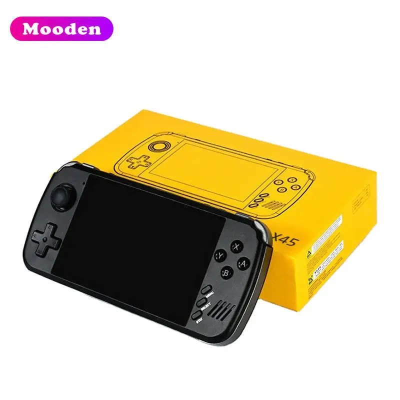 

2023 New Arrival Powkiddy X39 Pro Handheld Games Player X45 Handheld Game Player 4.3 inch IPS Screen Classic Retro game console