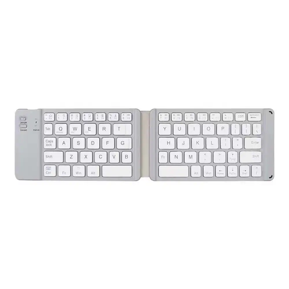 

Suitable for MAC Keyboard Wireless Mini ISmall Gaming Keyboard Portable Compatibility Strong Foldable Arabic Keyboard Computer