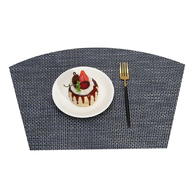 

mats table Environment-friendly pvc western-style food dining table mats, Natural