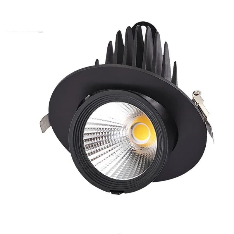 Dimmable spot 12W Watt SMD COB led downlight recessed ceiling light