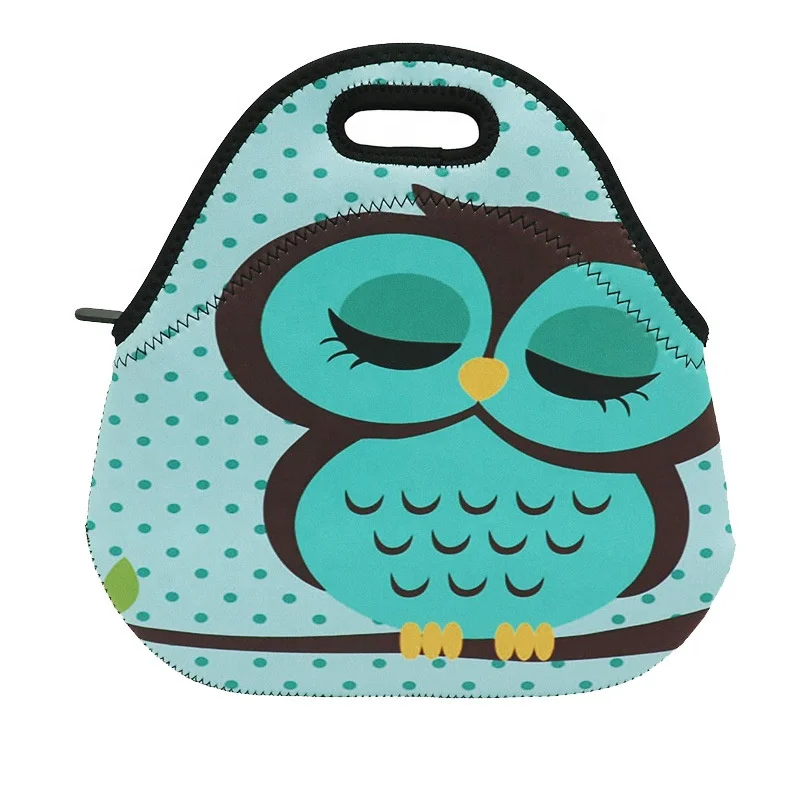 

Pretty pattern custom insulated neoprene lunch bag, 1,2,3,4,5,6