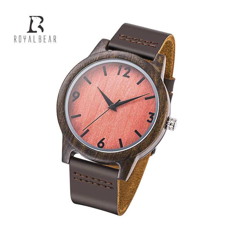 

W0492 Top Sale Low Price Free Shipping Modern roman wood watch Manufacturer in China