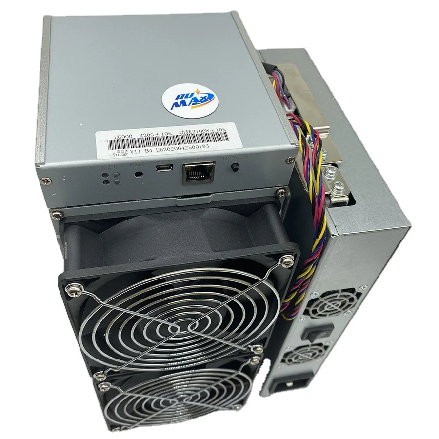 

Rumax High profit 1300W 440GH/S StrongU STU-U6 miner with X11 algorithm bitcoin mining machine