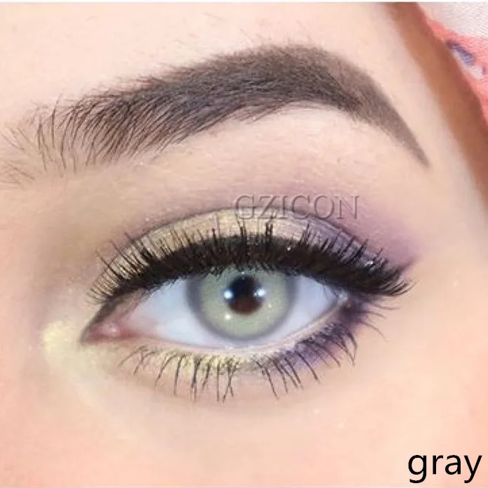 

BeautyTone Sweet gray new looking cheap price great style makeup yearly colored contact lens