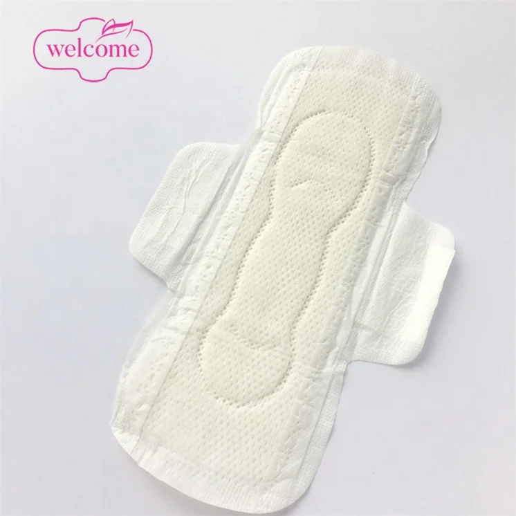 

Fragrance-Free Biodegradable Not Cloth Orange Sanitary Pads Organic Cotton Bio Sanitary Napkin