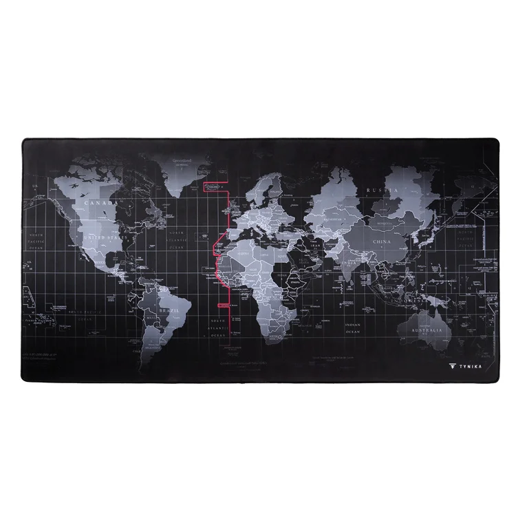 

Custom Logo Printed Big Mousepad Computer Personalize Game Map World Map Desk Blank Sublimation Mouse Pad, Print /map