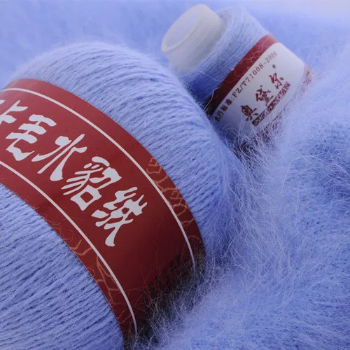 
Long Plush Mink Cashmere Yarn 50+20g/set Anti-pilling Fine Quality Hand-Knitting Thread For Cardigan Scarf Suitable for Woman 