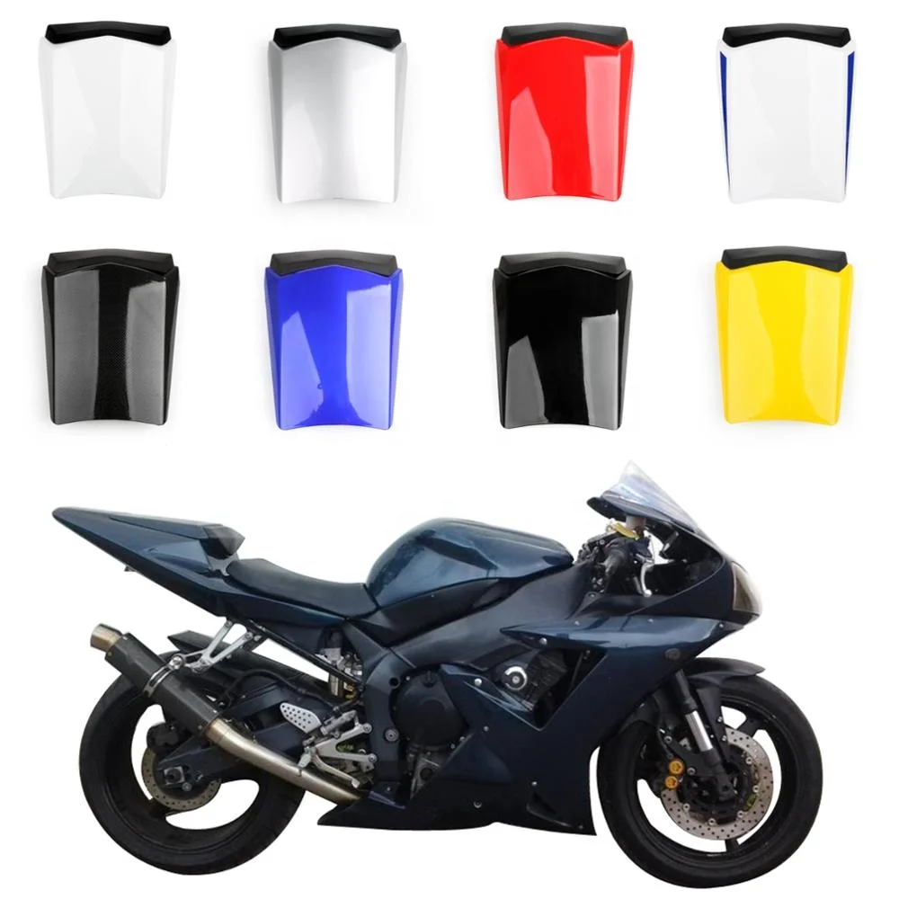 Black Motorbike Modification Rear Seat Fairing Seat Cover Cowl Tail Protective Cover Seat Cowls For Yamaha YZFR1 YZF R1 2002-2003 