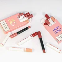 

Melason Wholesale Waterproof Cruelty Free High Quality Mini Smoke Lipstick Tube Packaging Private Label Distributors