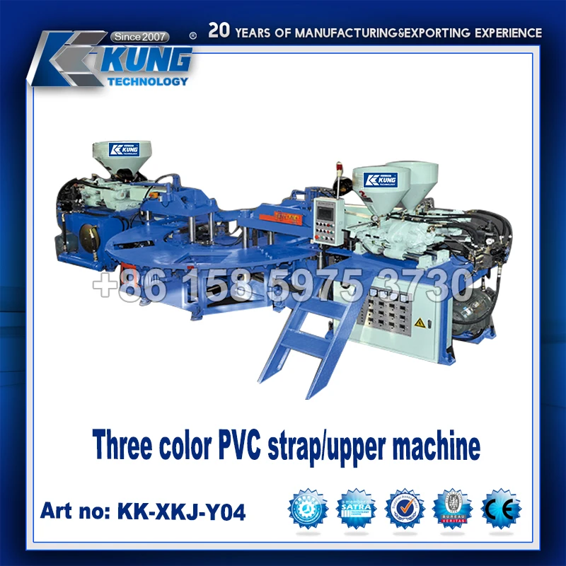 Double Color Pvc Strap Machine Upper Making Machine Buy Slipper Upper