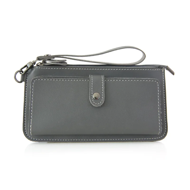 

Fashion Lady Slim Card Holder Purse Women Leather Travel Wallet