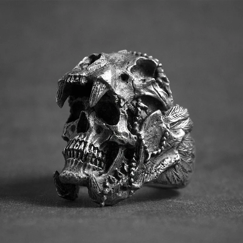 

Party Prom Jewelry Retro Punk Rings Personalize Trendy Cool Creative Rings Unique Skull Rings for Men