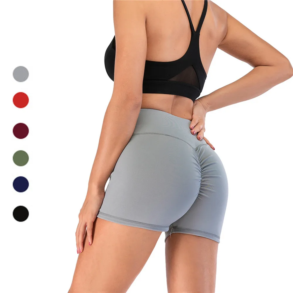 

JSMANA breathable stretch butt lift fitness running workout yoga shorts miqi apparel yoga pants leggings gym leggings for women, Customized colors or choose our ten colorways