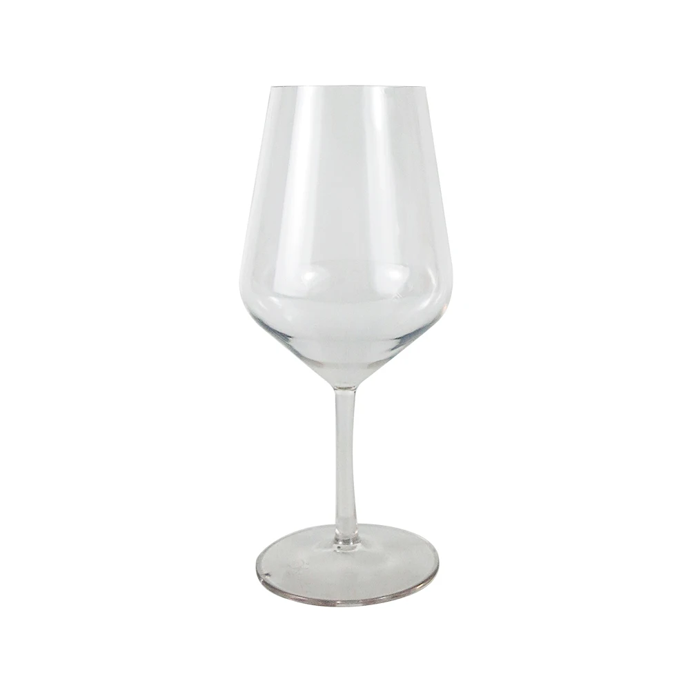 

Lincond plastic wine glass, 600ml Tritan unbreakable Goblets, reusable sublimation wine glass, Transparent