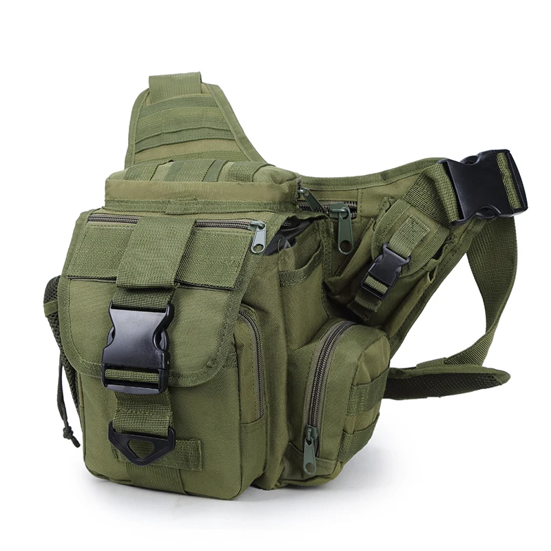 

Custom logo Military style mens nylon waterproof crossbody bag messenger bag for Traveling Commute