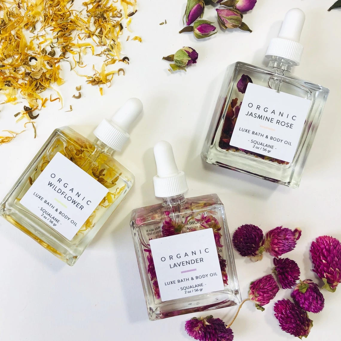 

QQLR Hot Sell Firming Nourishing Moisturizing Skin Care Facial Essential Oil Dried Flower Essential Oil