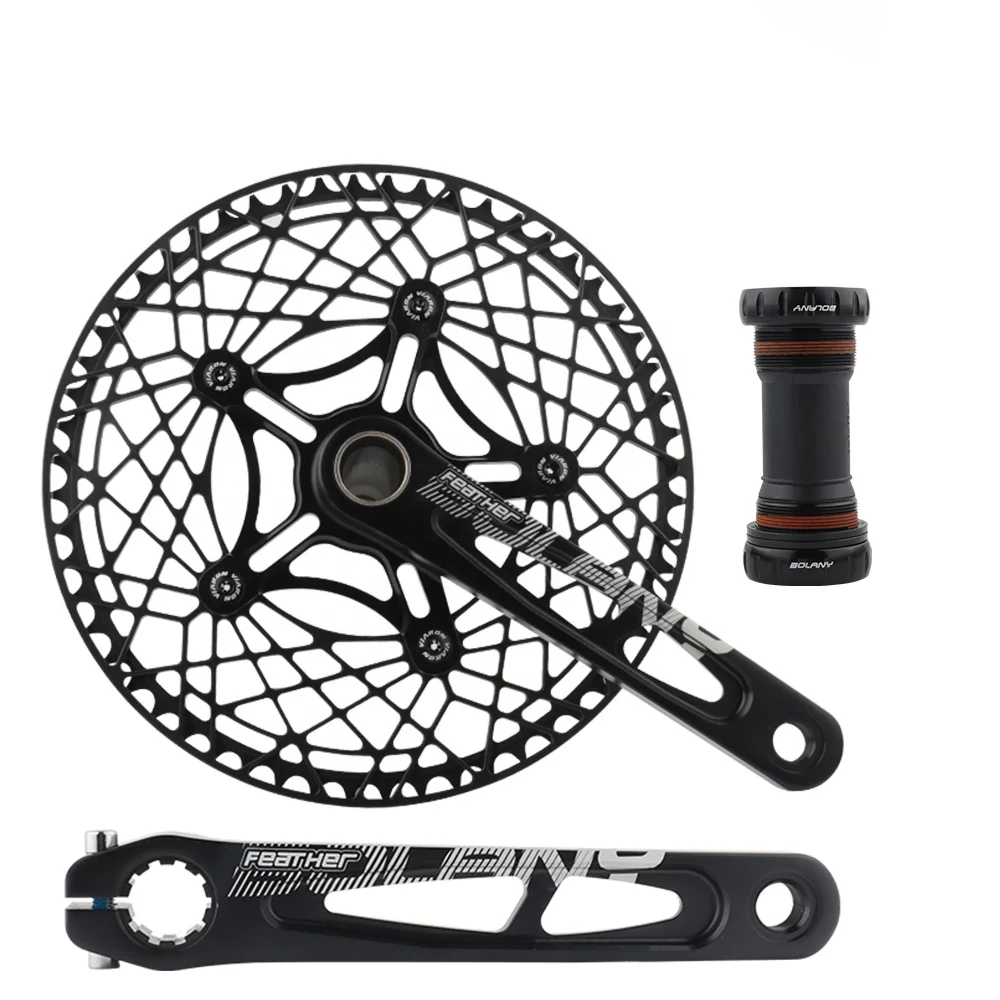 

Genuine hot sale bolany Crank arms for bicycle BMX, Black/ red /gold