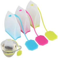 

Silicone bag shape loose tea infuser strainer