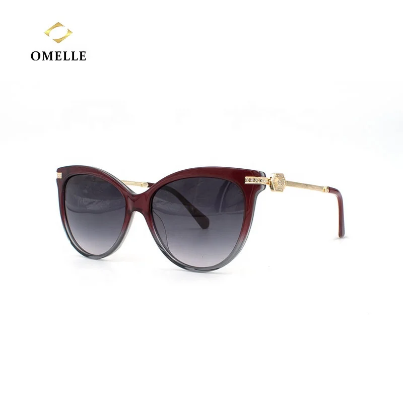 

OMELLE Wide Sunglasses Trend Sun GlassWomen Vendor for Sunglass Eye Cat Glasses