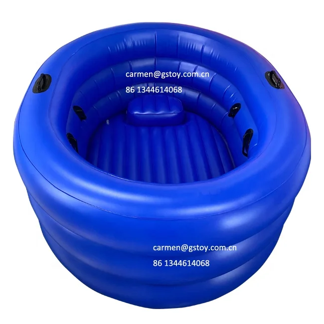 

Private custom home inflatable water birth pool