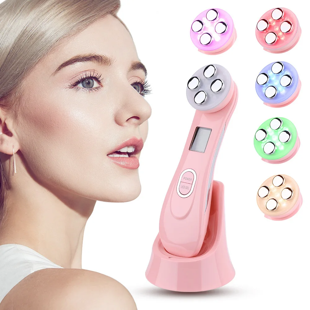 

Mini RF EMS Radio Frequency Facial LED Photon Skin Care Face Clean Skin Rejuvenate Tightening Machine