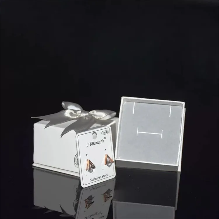 

Customized Ring Earring Necklace Bracelet Jewelry High-End Gift Box Jewelry Packaging Jewelry Box, As shown in the figure