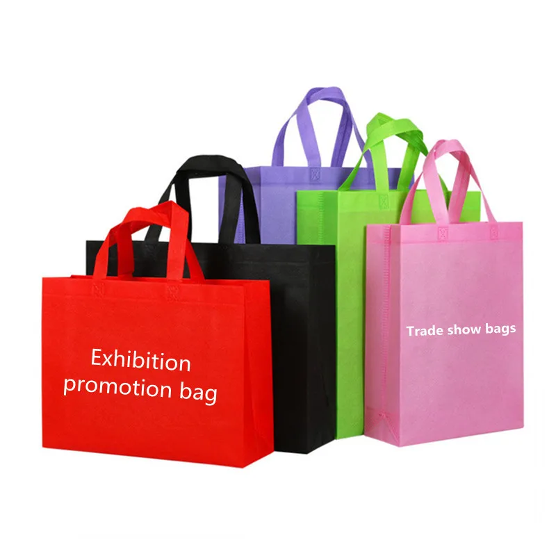 

Ready To Ship Stock Size Non-woven Eco Bags Eco-friendly Reusable Nonwoven Shopping Bag In 80gsm Non Woven, Blue/red/black/white/green/yellow/customized color