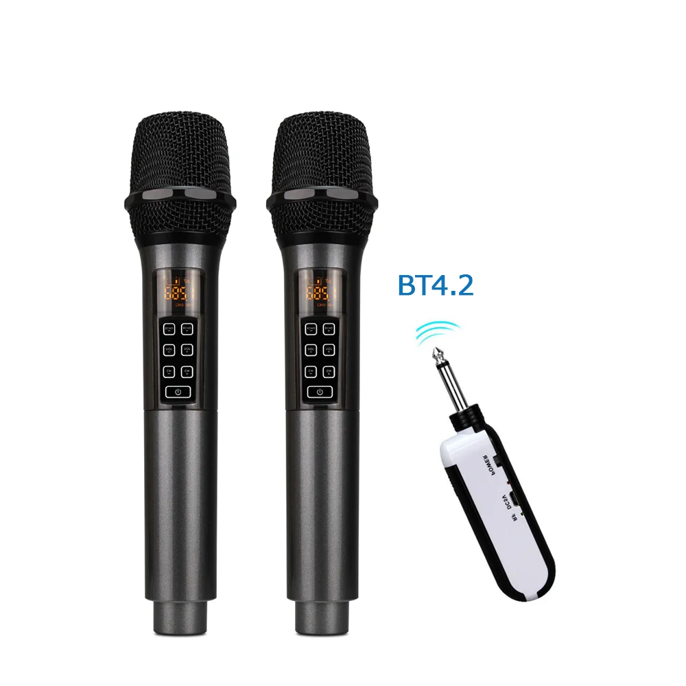 

Computer audio mixer use karaoke universal wireless mini microphone